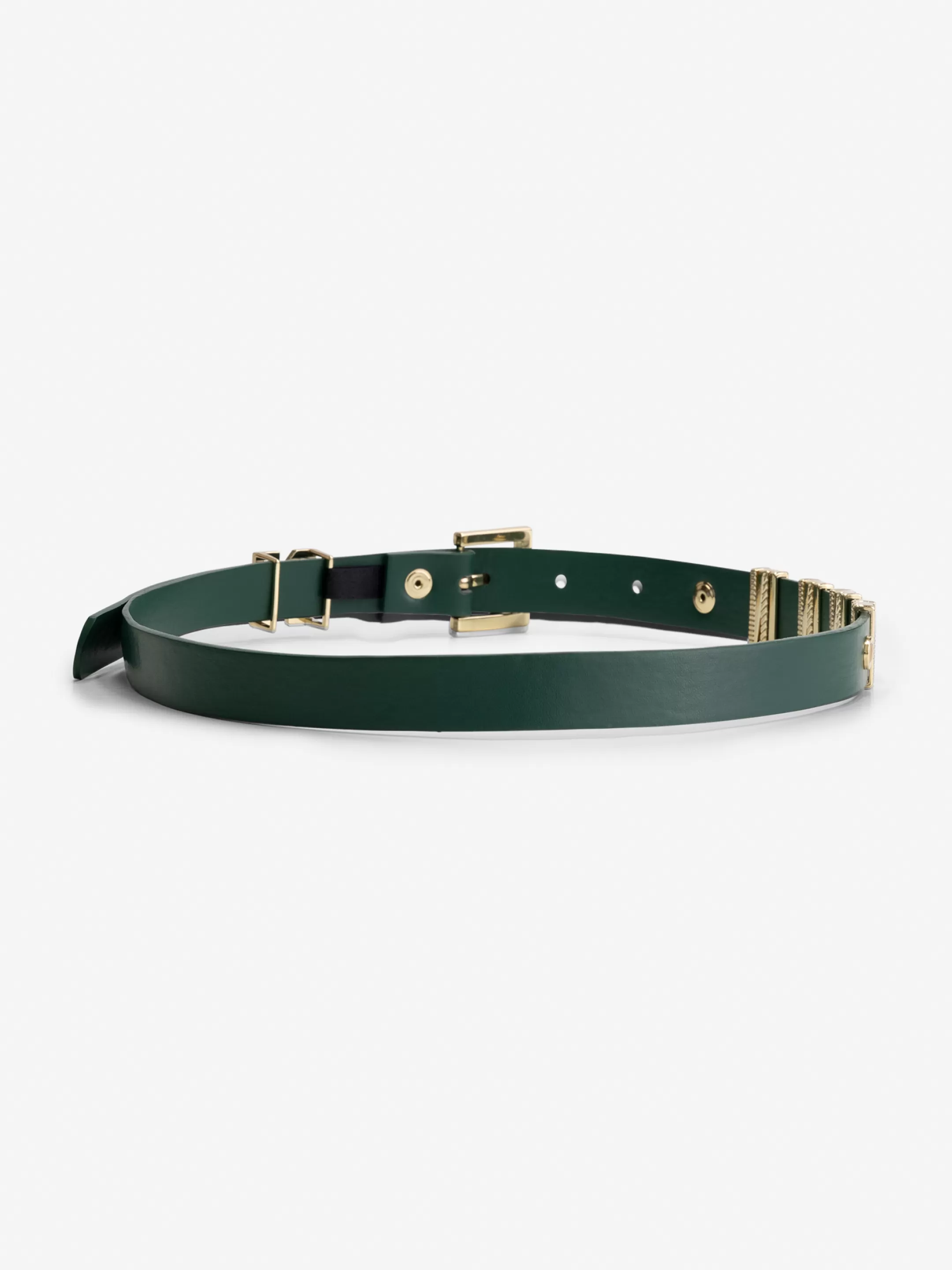 Shop NIKKIE Small Waist belt Garden Green