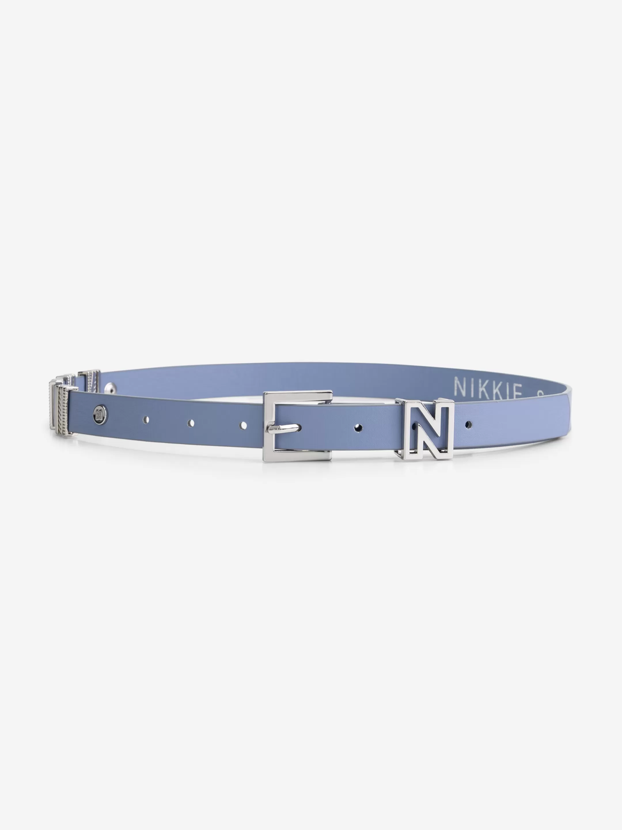 Shop NIKKIE Small Waist belt Infinity Blue