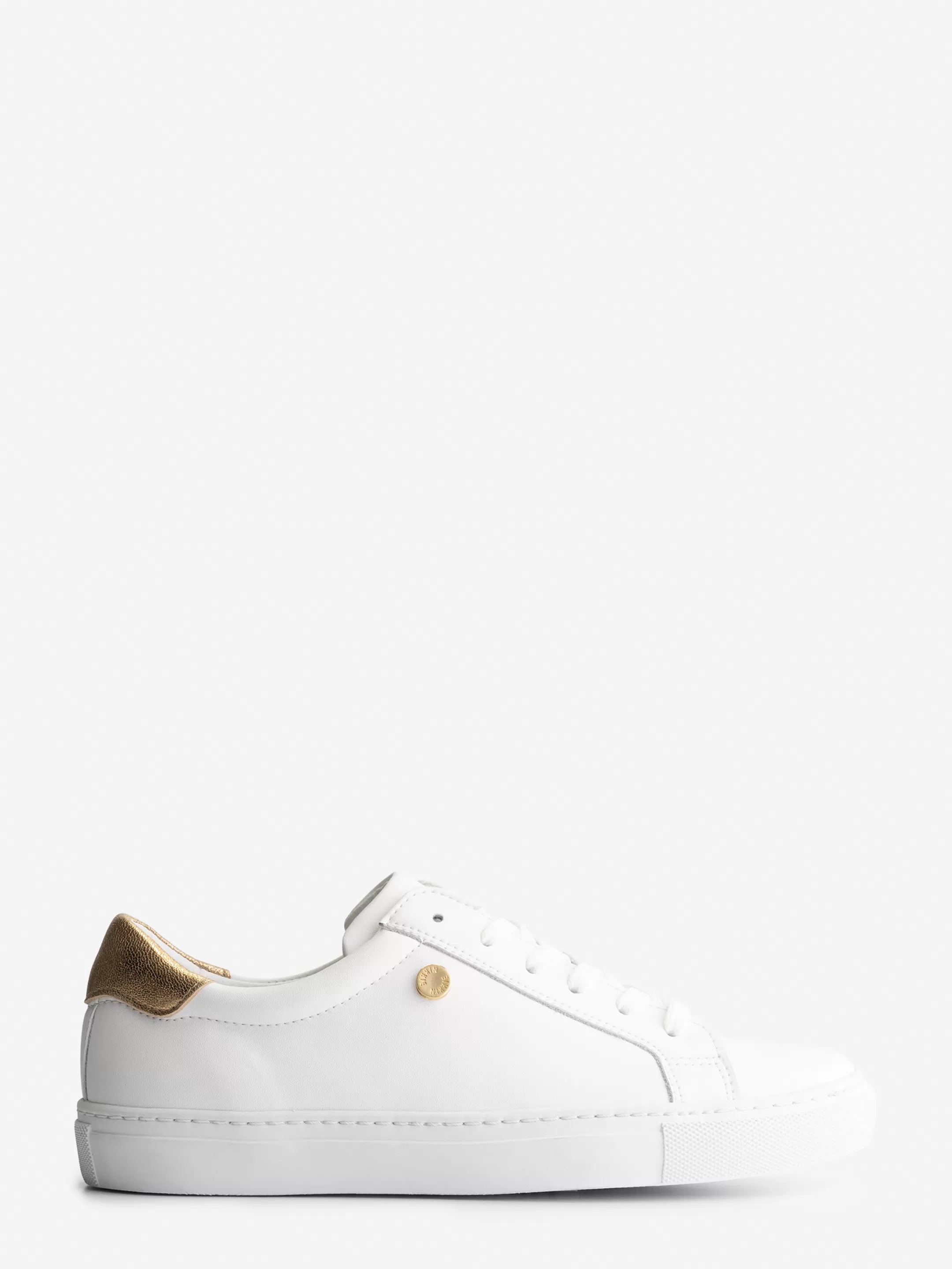 Fashion NIKKIE Sneaker with sign White