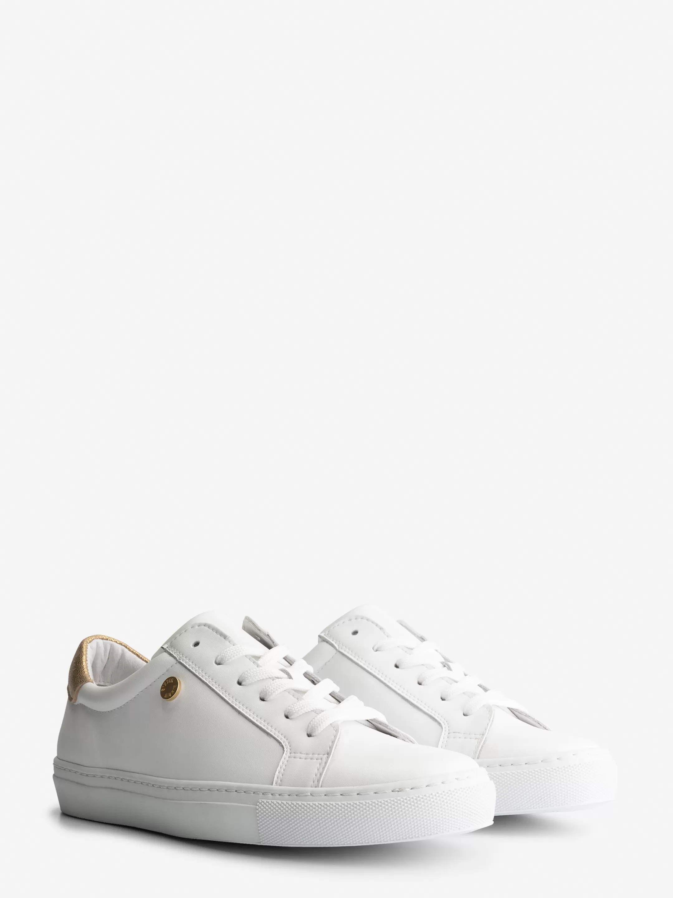 Fashion NIKKIE Sneaker with sign White