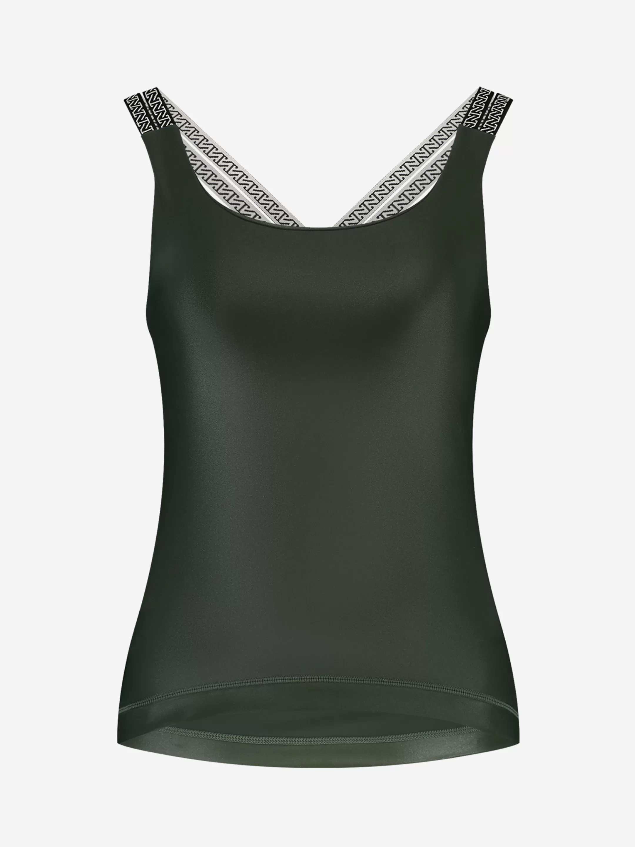 Outlet NIKKIE Sport tank top Deep Green