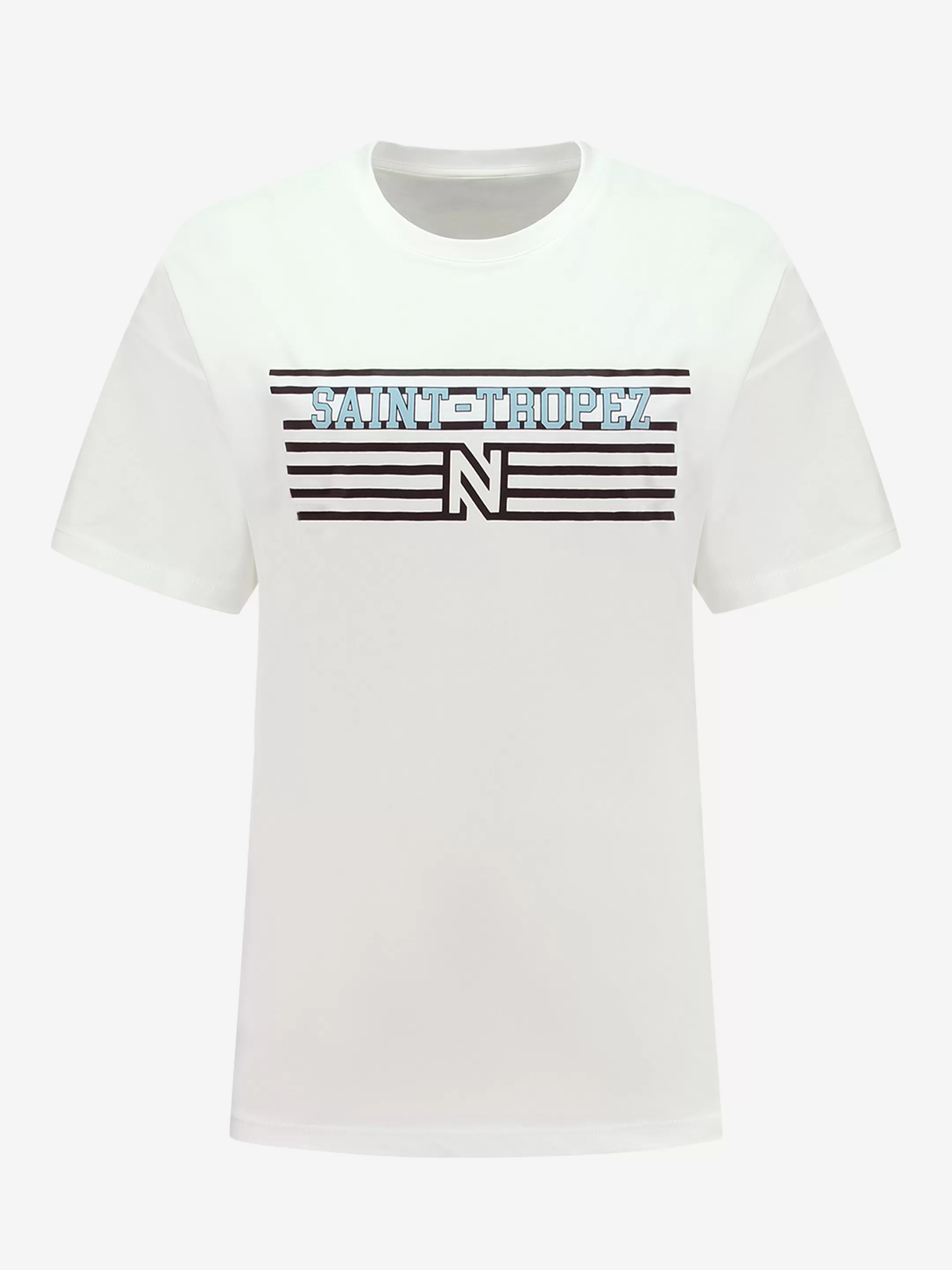 Sale NIKKIE Striped Tropez T-Shirt Star White