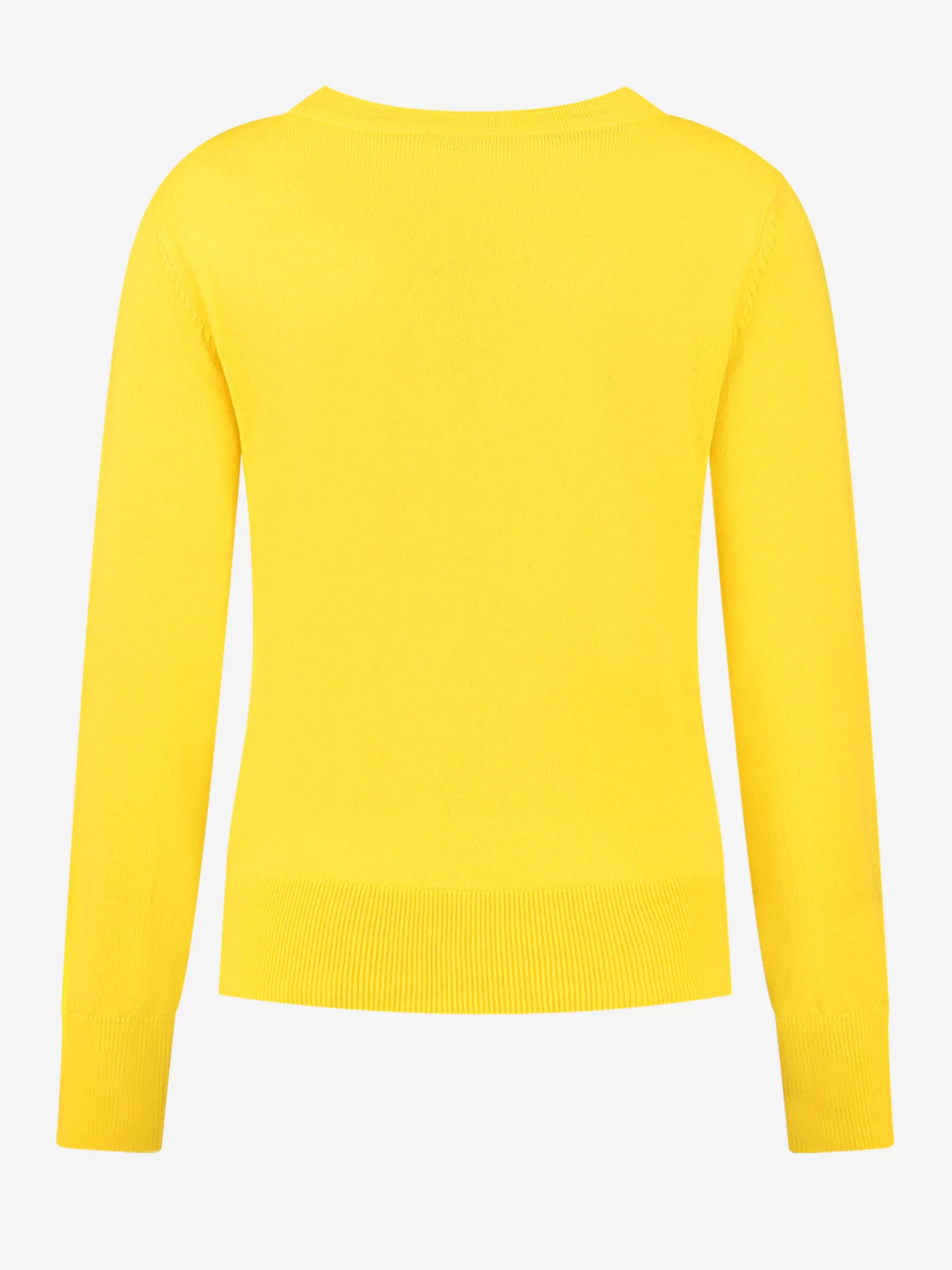 Cheap NIKKIE Sweater with button detail Corn Yellow