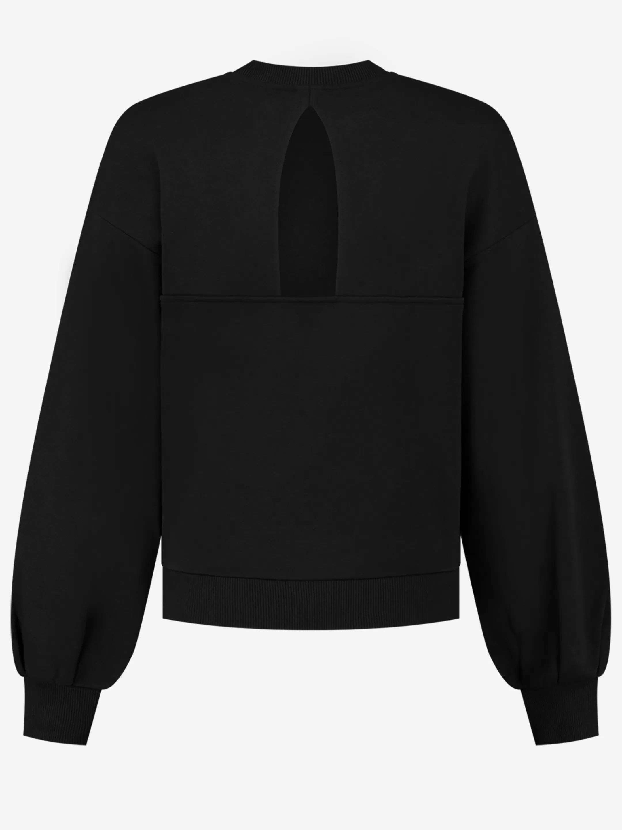 Outlet NIKKIE Sweater with large sleeves Black