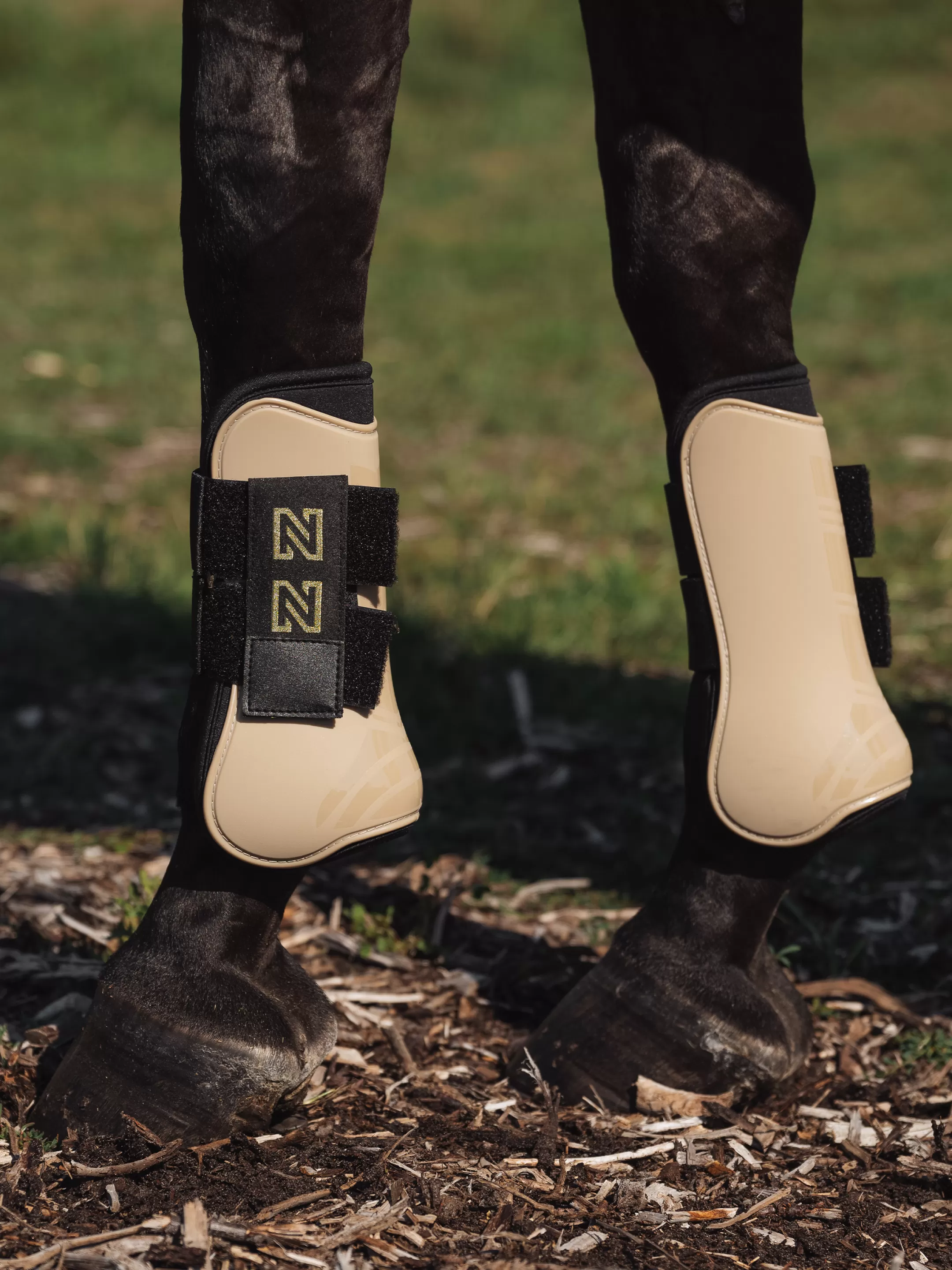 Flash Sale NIKKIE Tendon Boots with N logo Dark Hummus