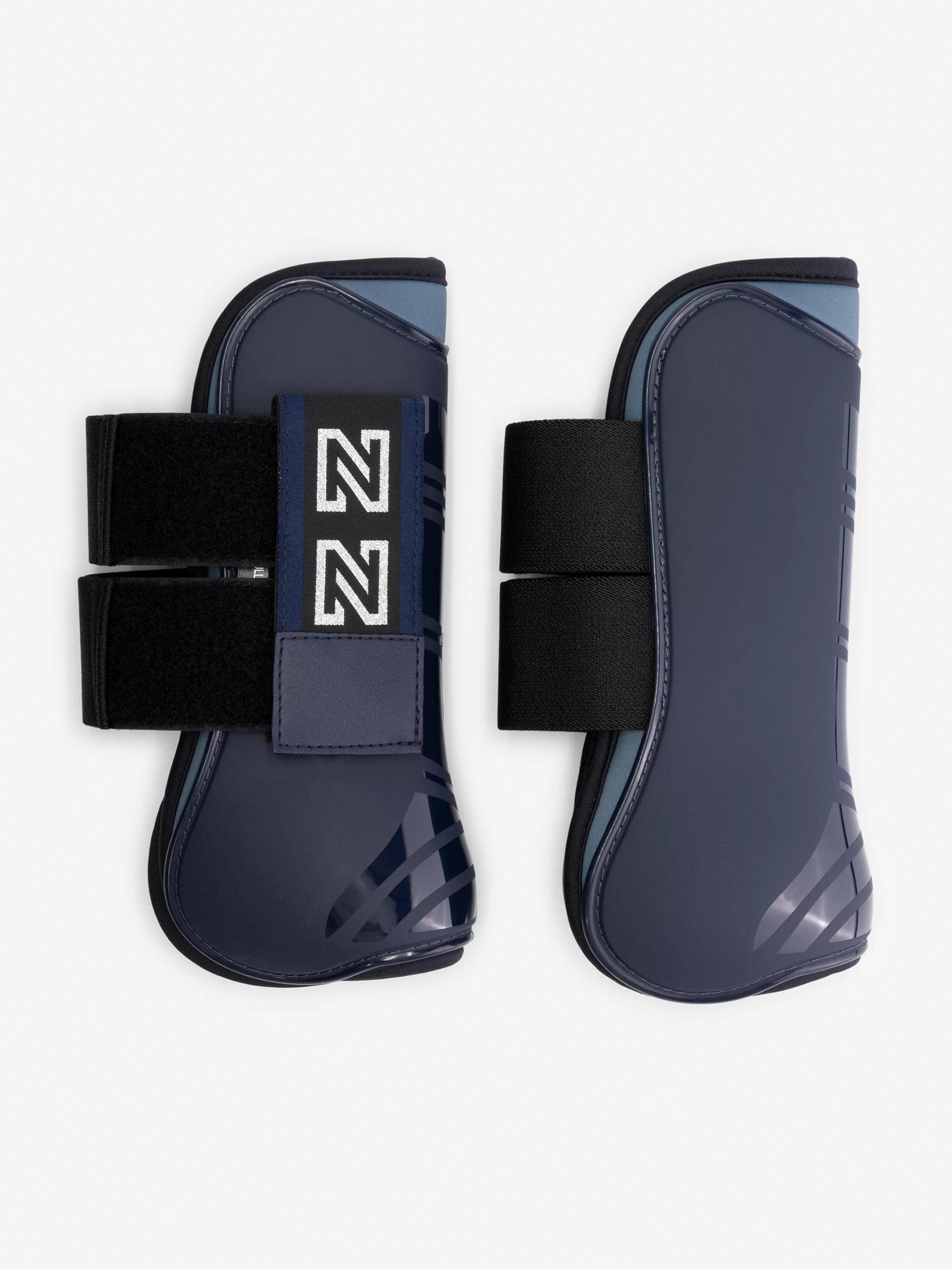 Sale NIKKIE Tendon Boots with N logo Midnight Blue