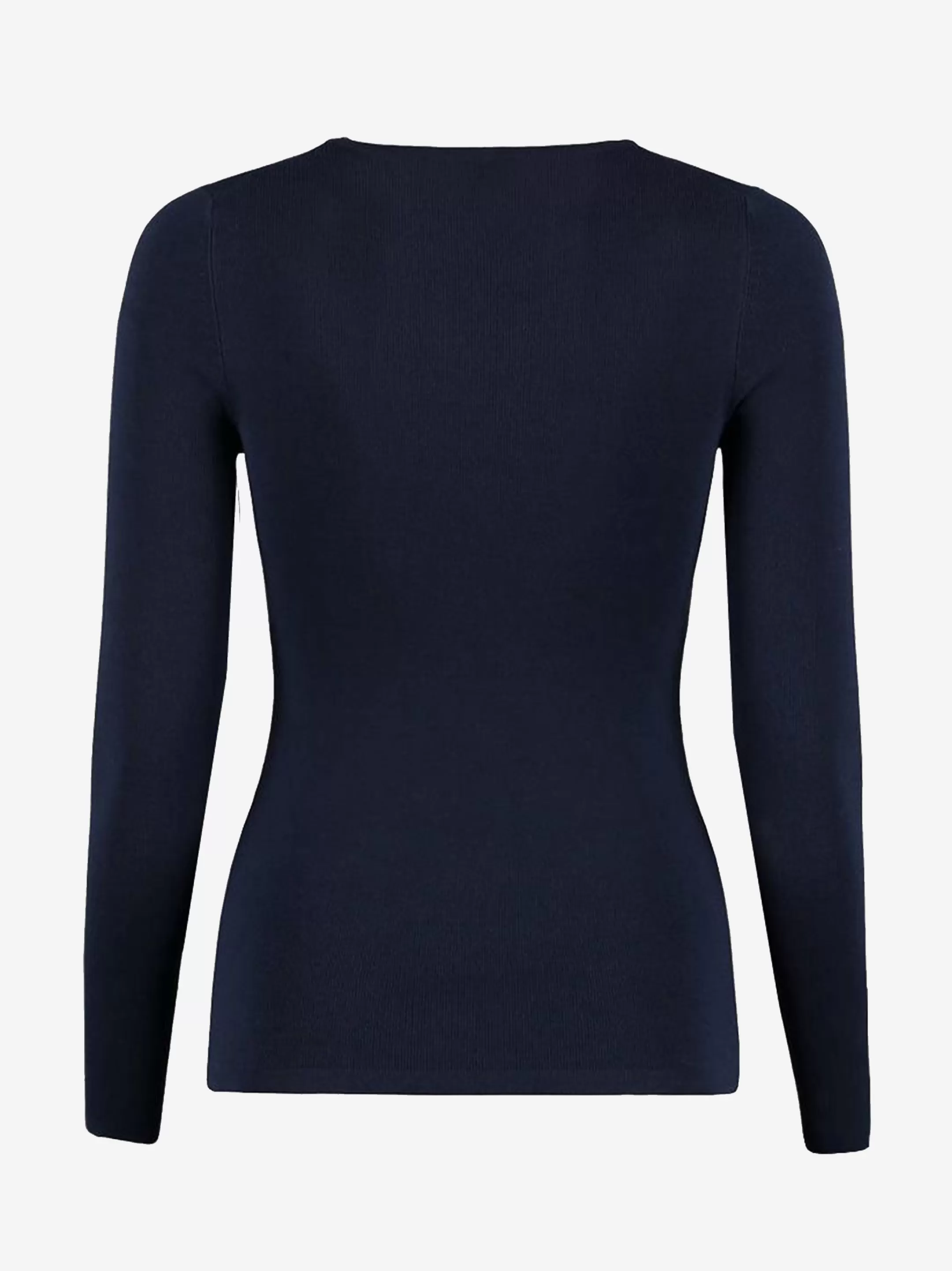 Shop NIKKIE Tight top with long sleeves Navy