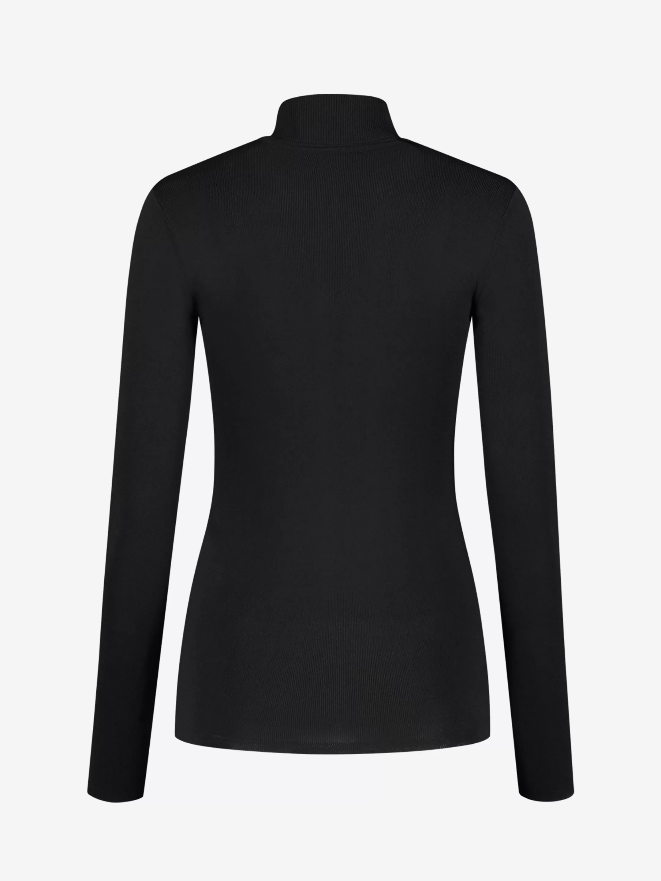 Hot NIKKIE Tight turtle neck with long sleeves Black