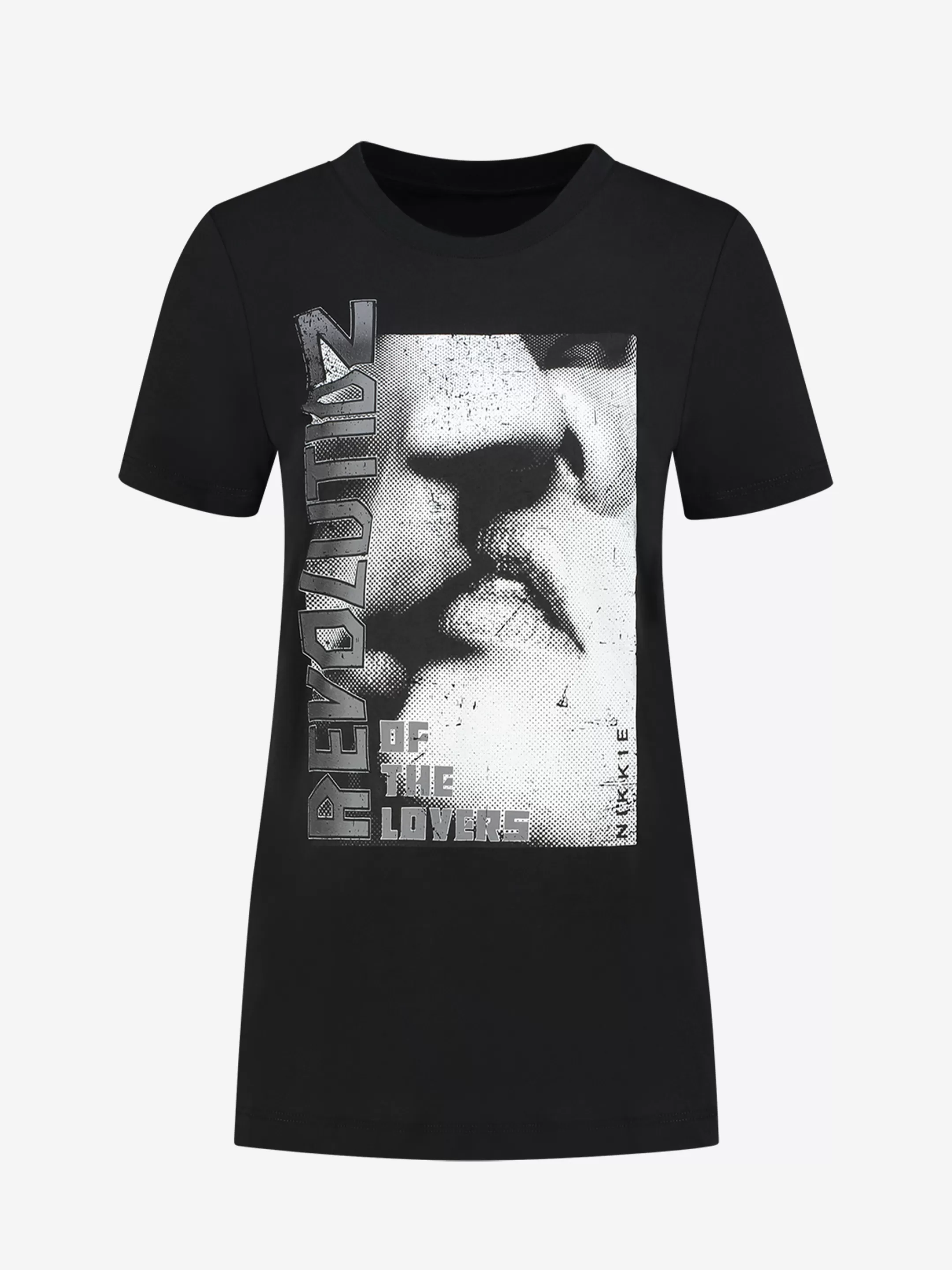 Flash Sale NIKKIE T-shirt with artwork Black