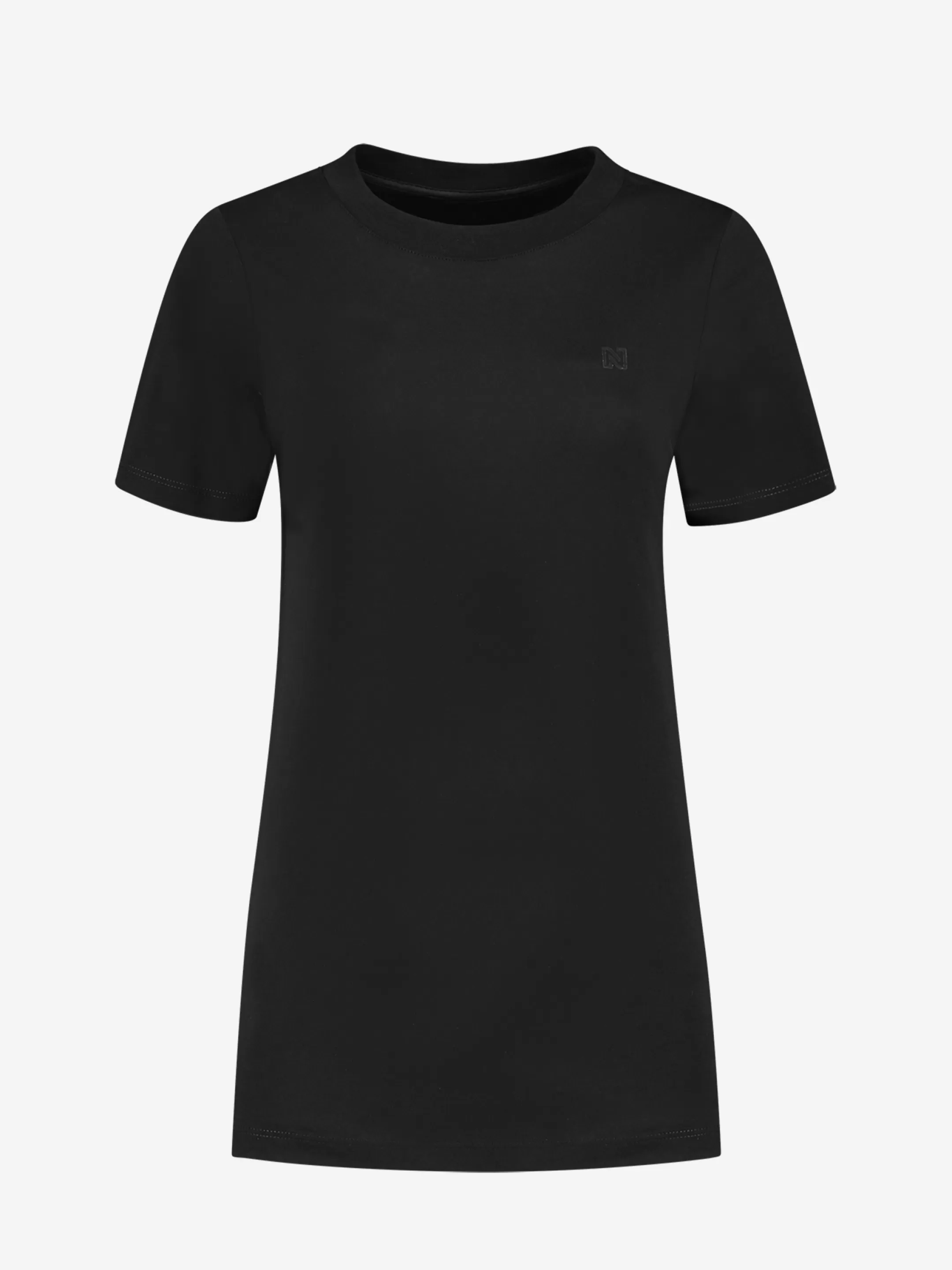 Clearance NIKKIE T-shirt with small logo Black