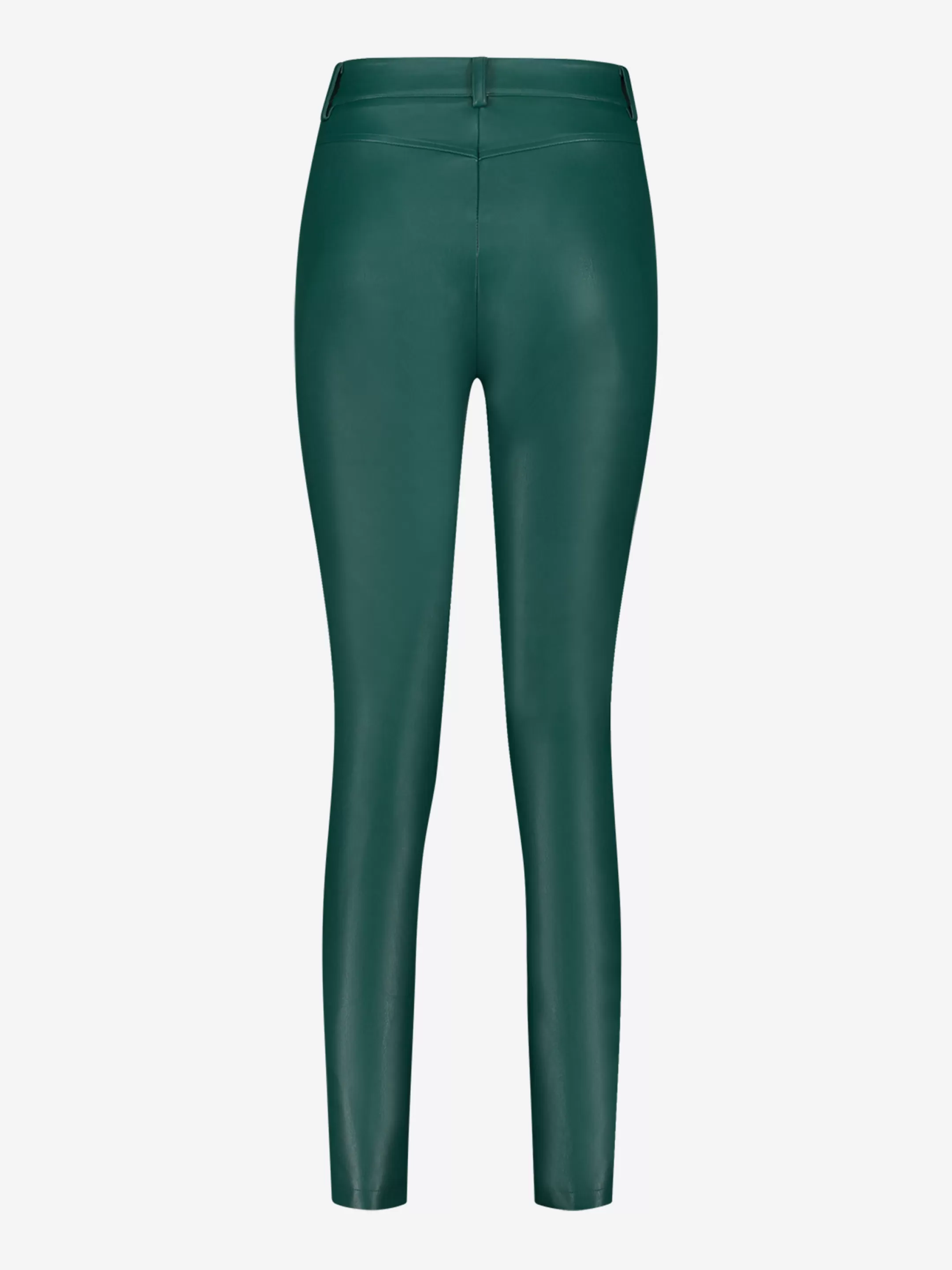 Best NIKKIE Vegan Leather Pants Petrol Blue