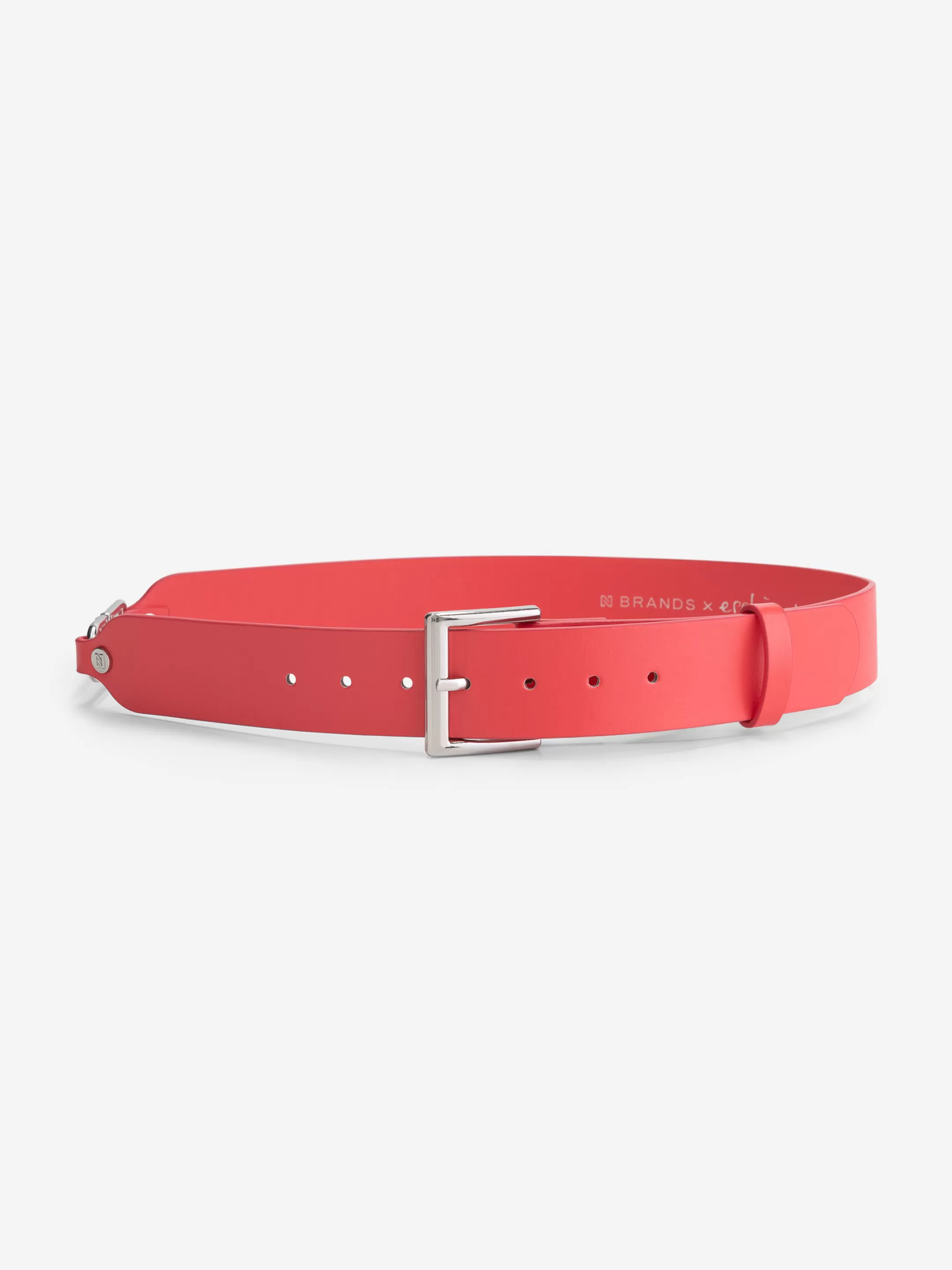 Sale NIKKIE Waist belt with N logo detail Calypso Coral